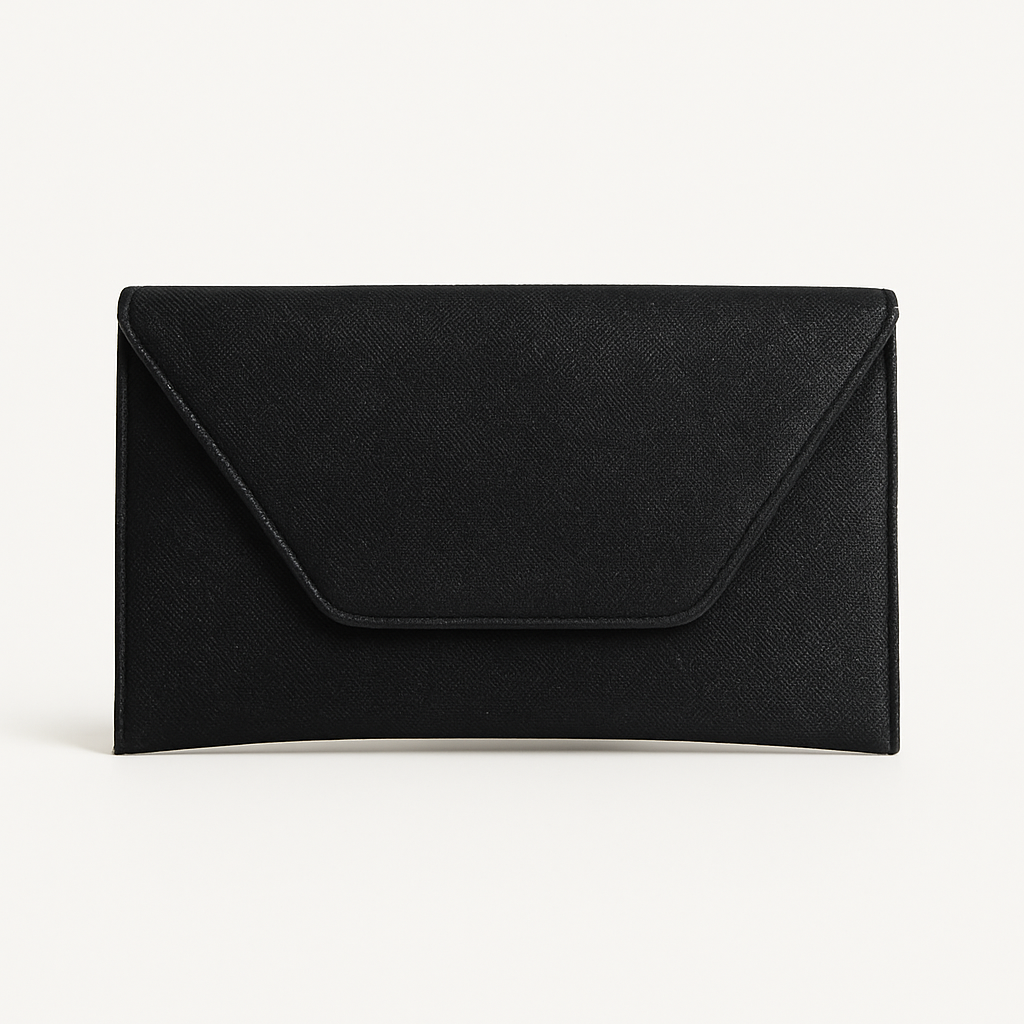 Carteira Preta Com Brilho