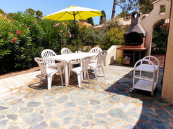 Location de vacances mini villa 6-7 personnes en bord de mer sur Lecci-Porto-Vecchio