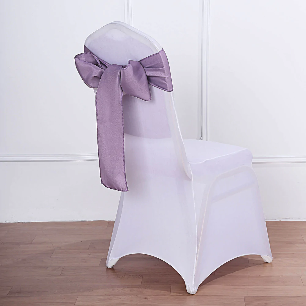 Polyester store chair sashes