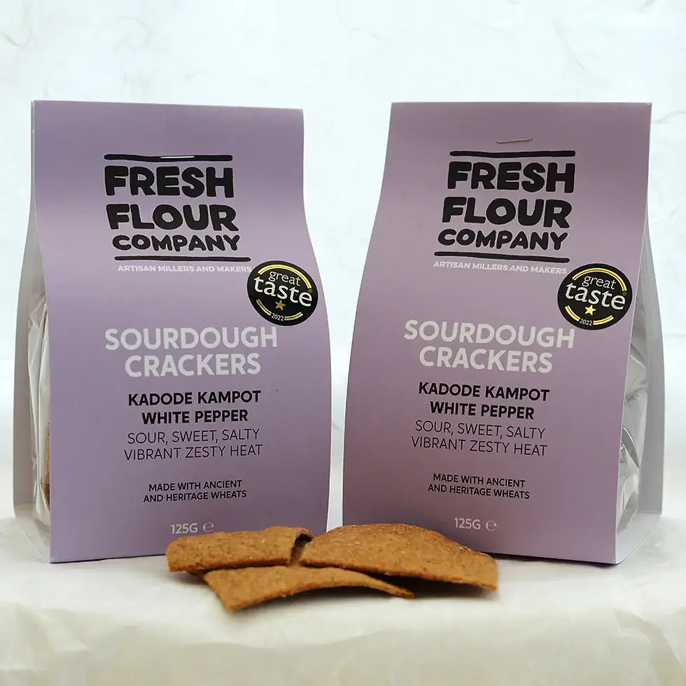Thumbnail: Sourdough Crackers by The Fresh Flour Company 125g