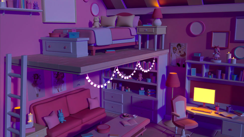 Amy Bedroom Close up