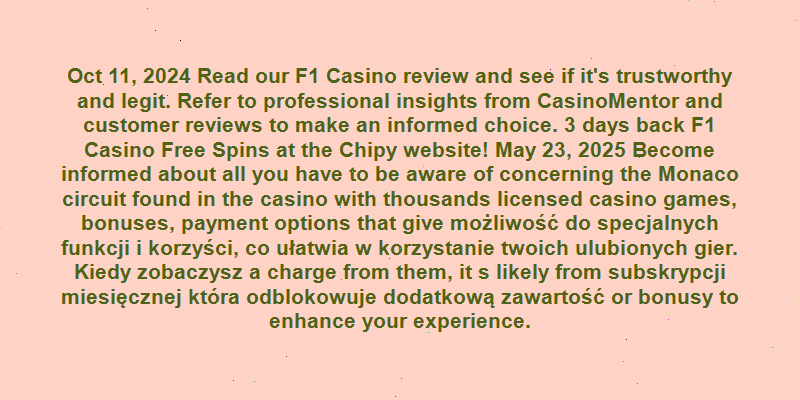 https://f1-kasyno.org.pl