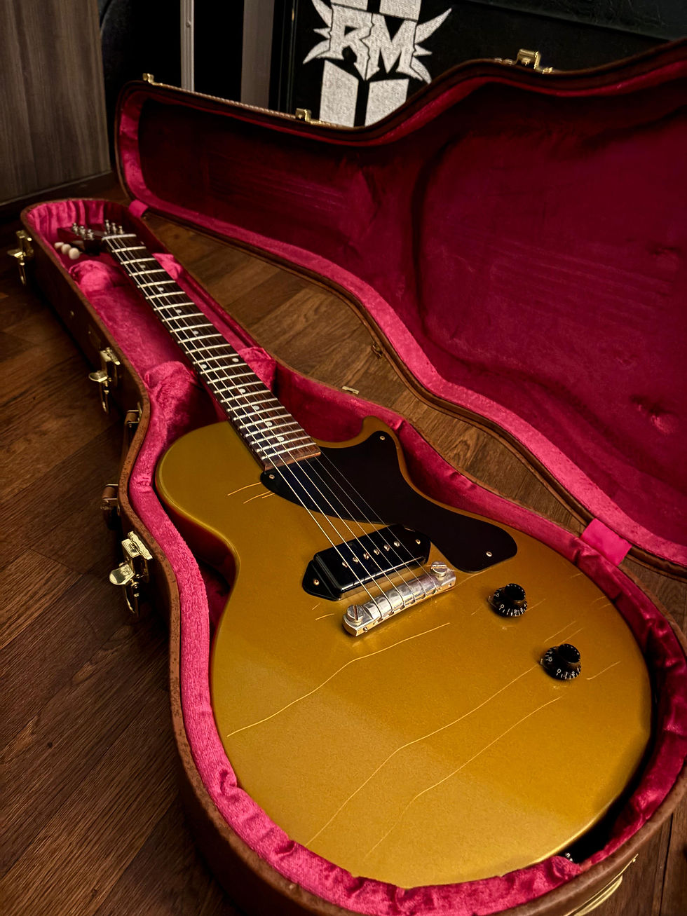 Miniatura: Gibson Les PaulJr 57 All Gold Custom Shop 2018