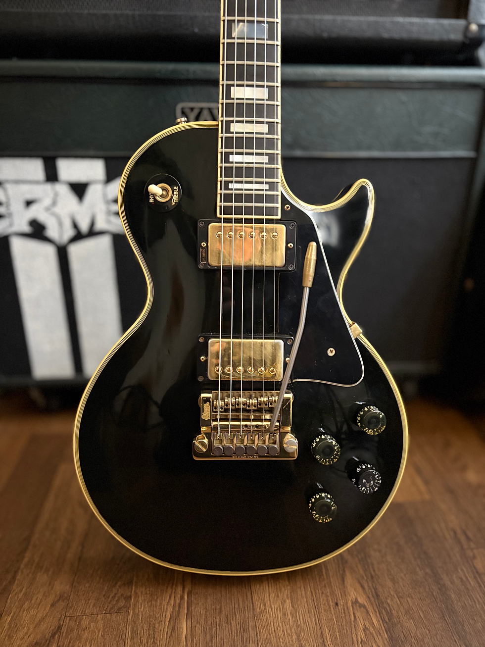 Miniatura: Gibson Les Paul Custom 1984 Factory Kahler