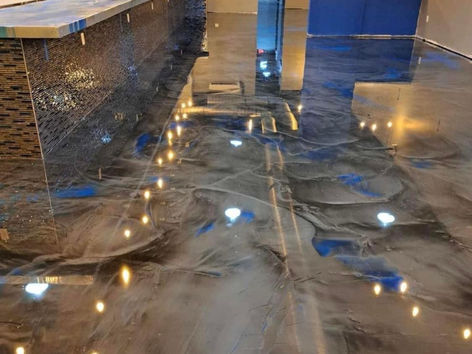 Epoxy Residential & Commercial Floors and countertops in Central Florida