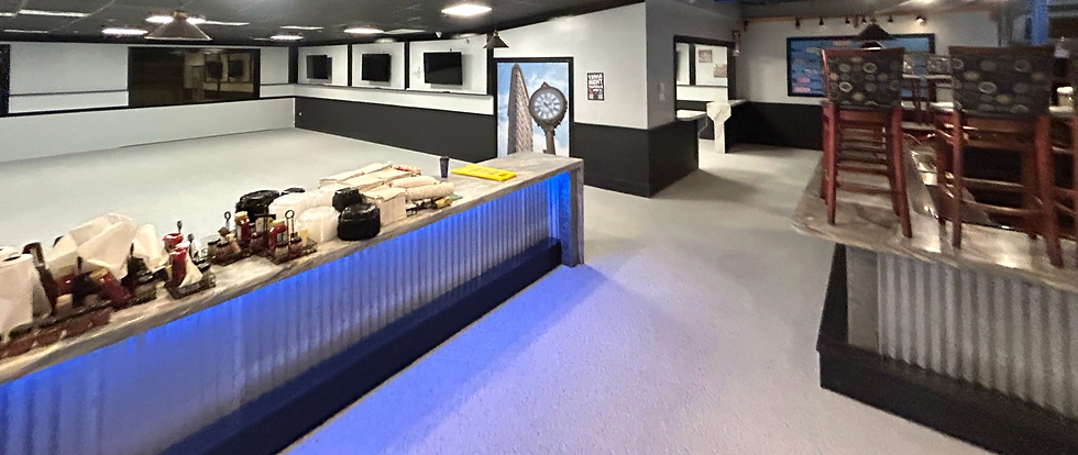 commercial property - completely new epoxy flake floors in Central Florida, FL