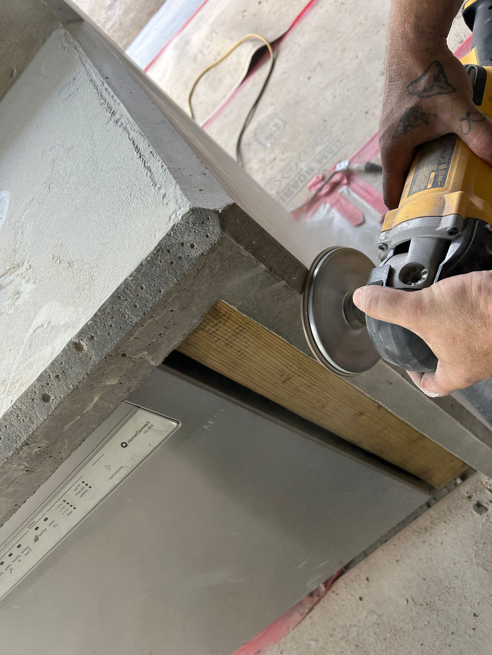 Custom Build Outdoor Kitchen Island