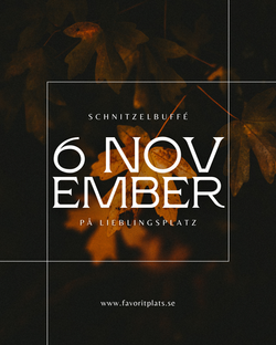 11. Schnitzelbuffé november