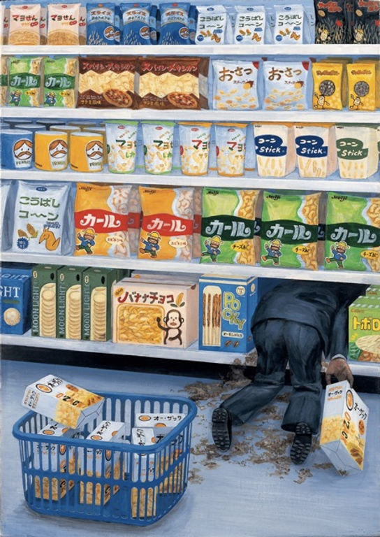 石田徹也 回顧展 『Self-Portrait of Other 他人の自画像』 シカゴの