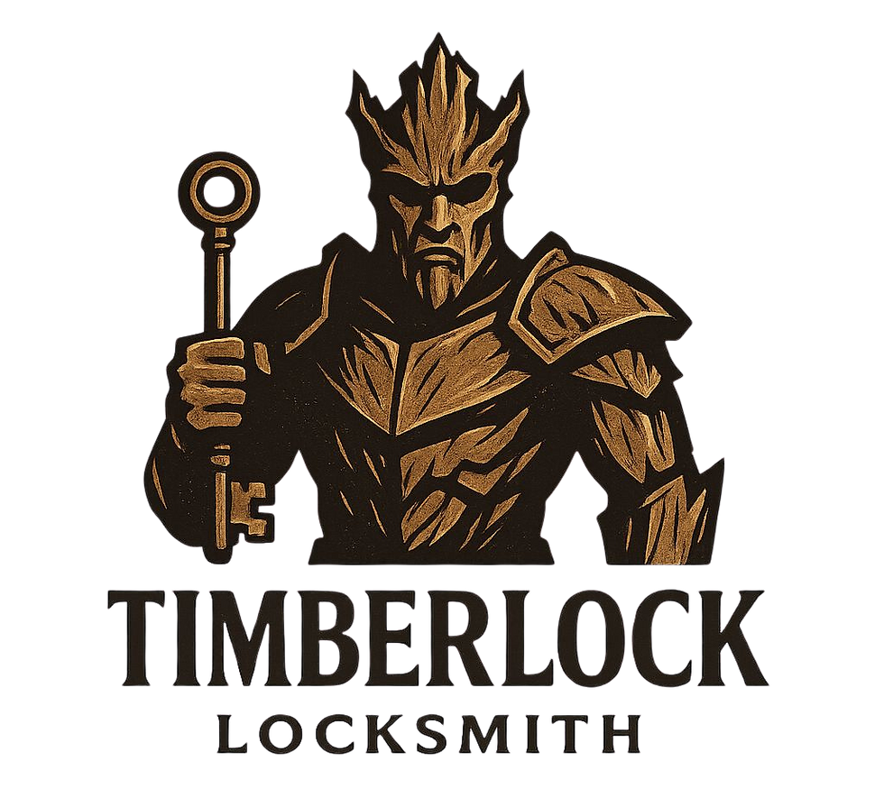 Timberlock Locksmith professional branding logo