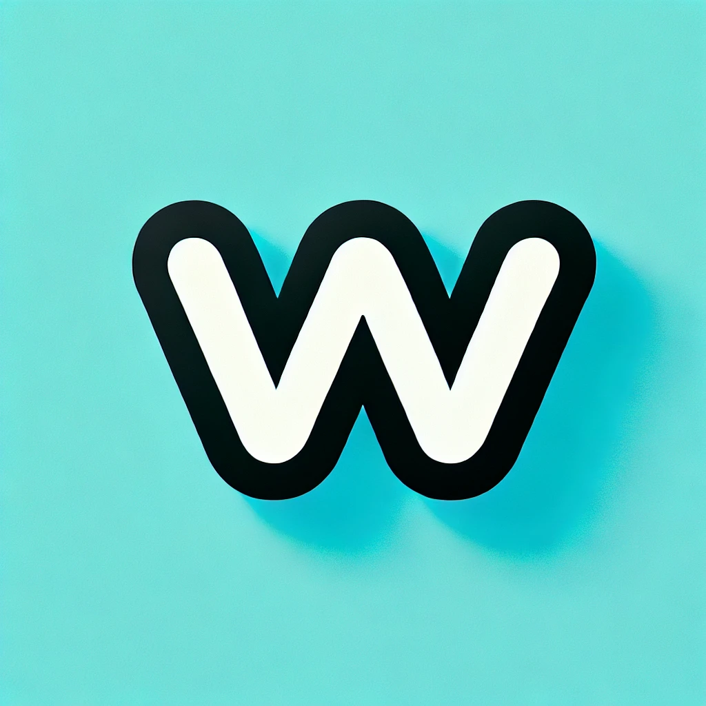 DALL·E 2024-09-27 13.56.44 - A minimalistic, bold favicon design for wav.nz using a single