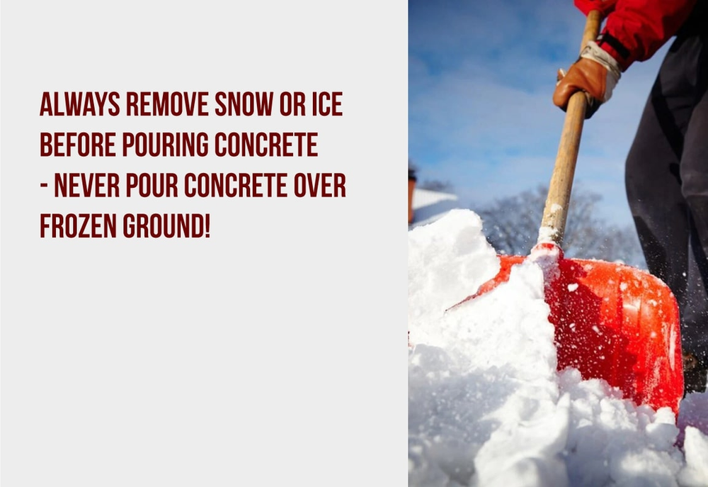 Everyone's Guide To Pouring Concrete In Any Weather