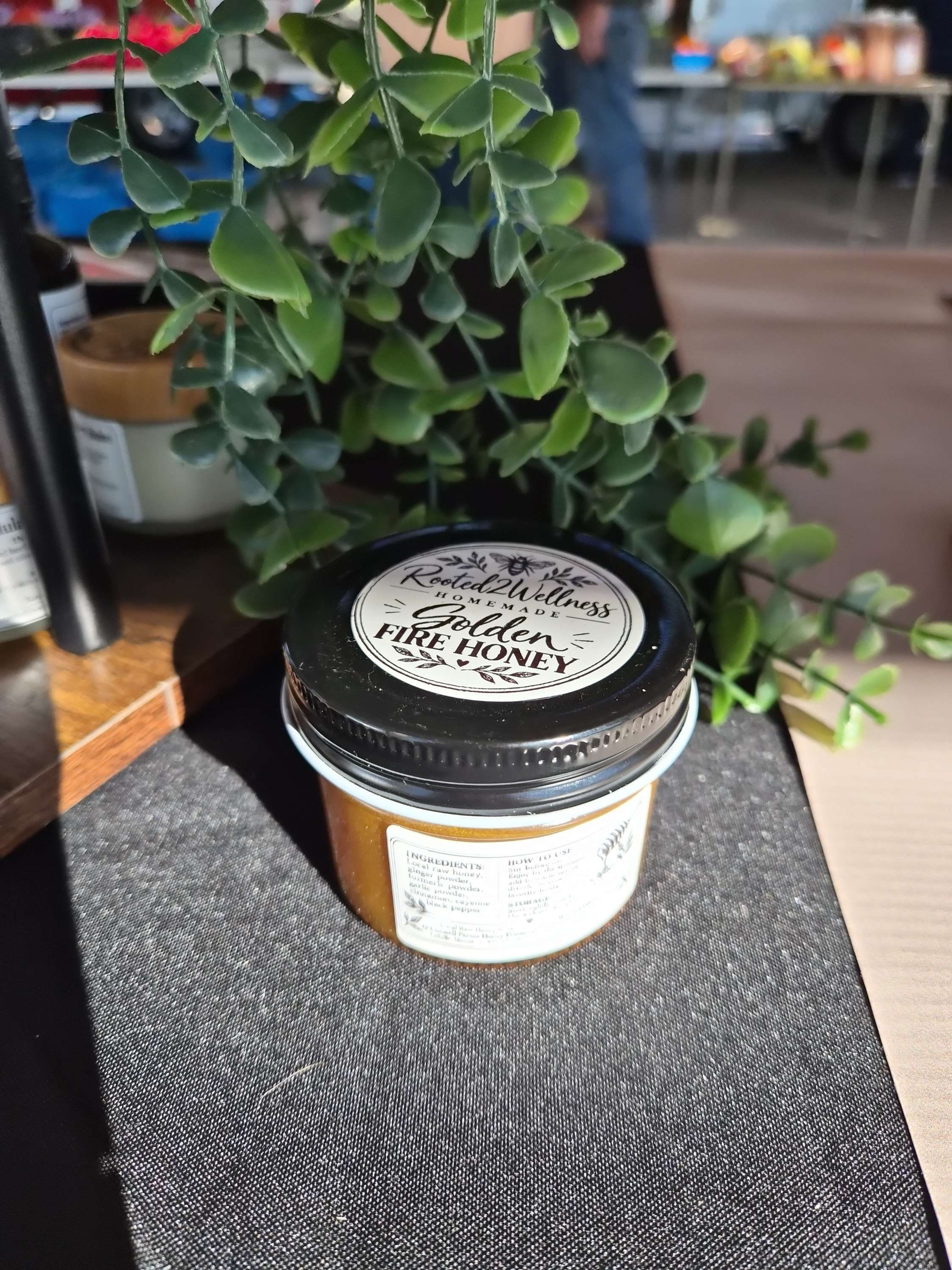 Golden Fire Honey - 2 oz