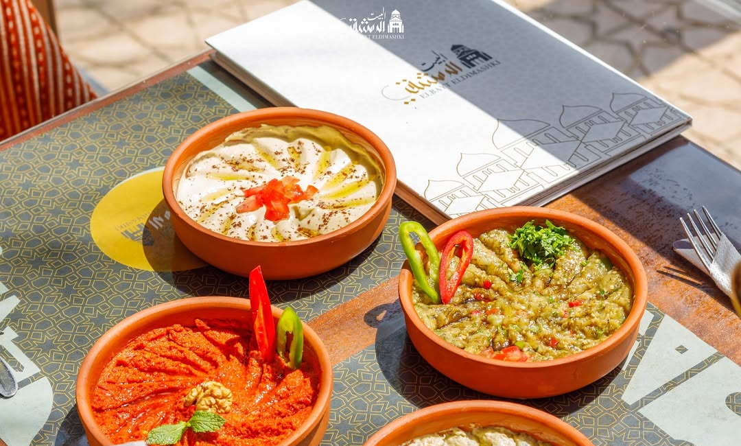 Arranged Food and Objects