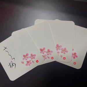 コースター(桜)