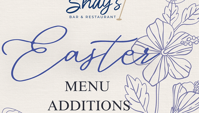 Easter Dinner at Shay's