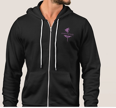 DUALISM Dragons ハーフジップ Zipped Hoodie Sweatshirt | Dragon's Mouth Distillerhy