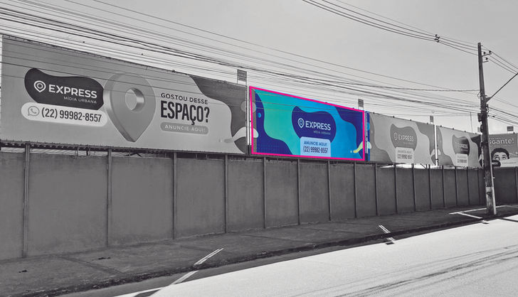 Mídia Urbana com Outdoors 9x3 metros na Região de Campos dos Goytacazes, Parque Imperial.
Na Estrada do Açúcar