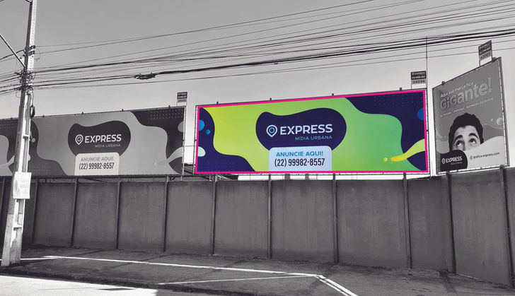 Mídia Urbana com Outdoors 9x3 metros na Região de Campos dos Goytacazes, Parque Imperial.
Na Estrada do Açúcar