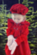 Little Lady In Red | Acrylic | CANADA