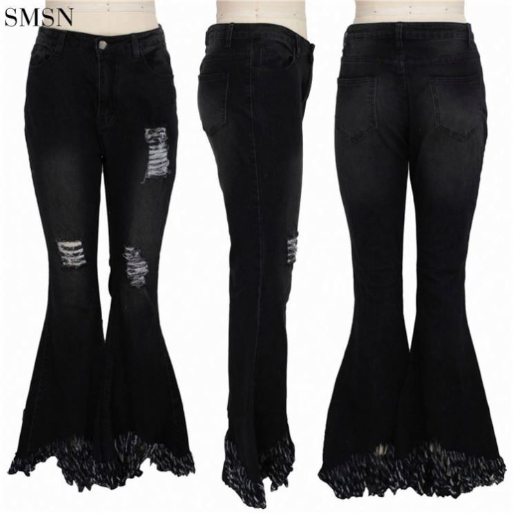 Thumbnail: Women’s High‑Stretch Skinny Denim Jeans Casual Streetwear Pencil Pants