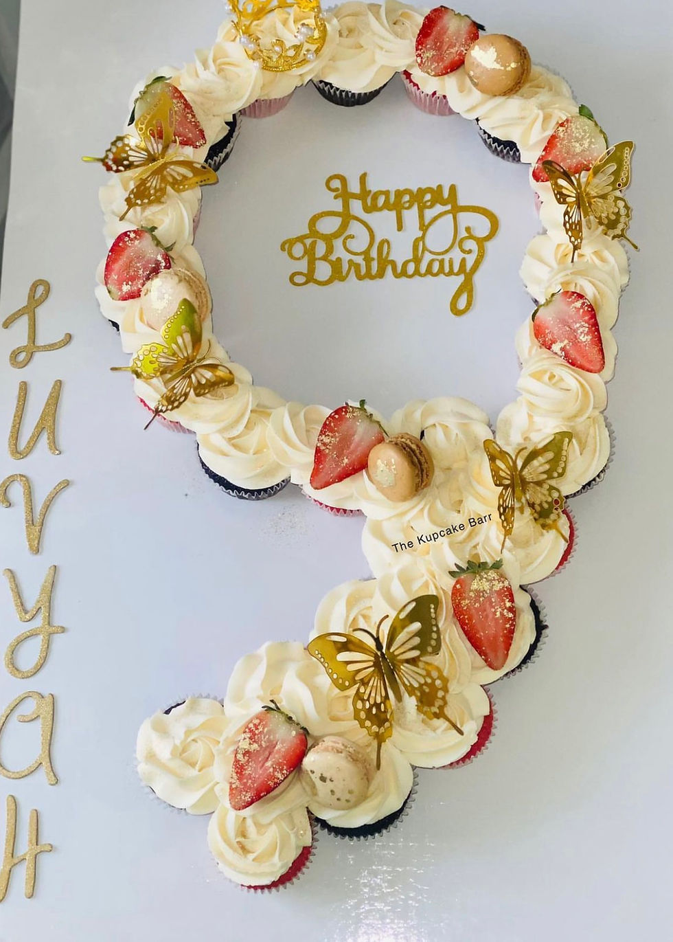 Number 9 kupcake board