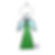 Angel Stained Glass / Leadlight Suncatcher-medium -green