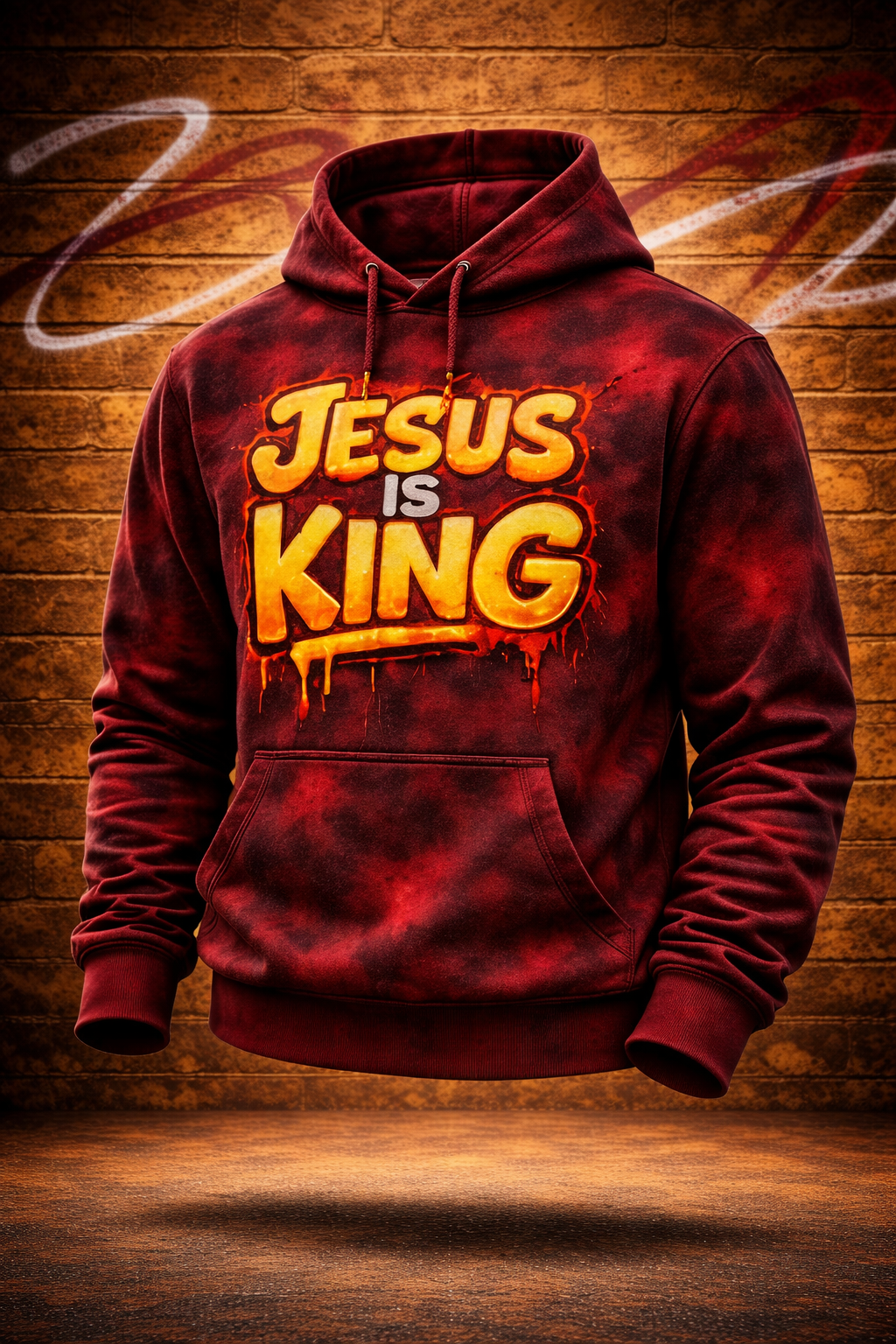 JESUS IS KING: STREET TESTIMONY HOODIE