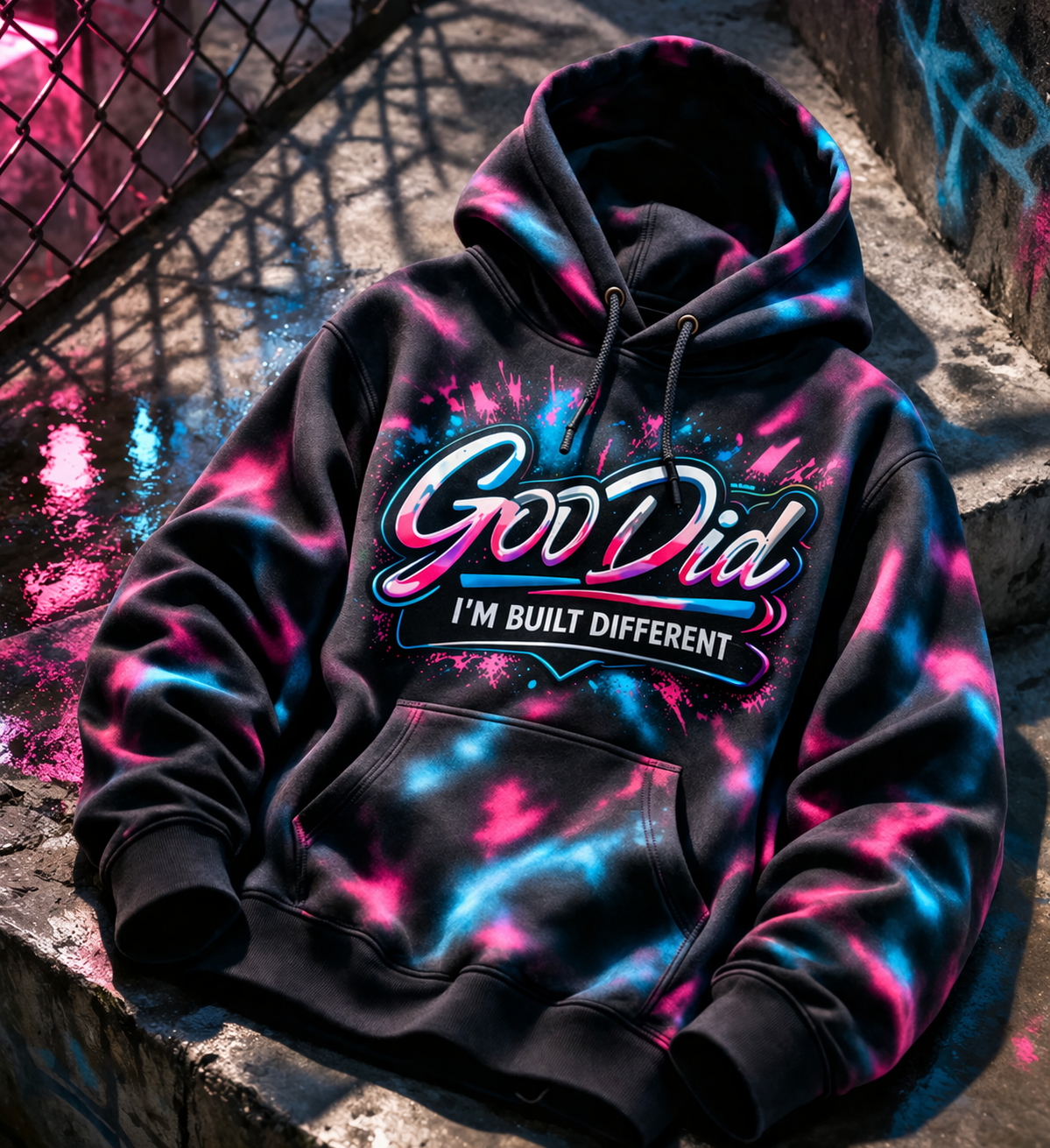GOD DID: I'M BUILT DIFFERENT HOODIE