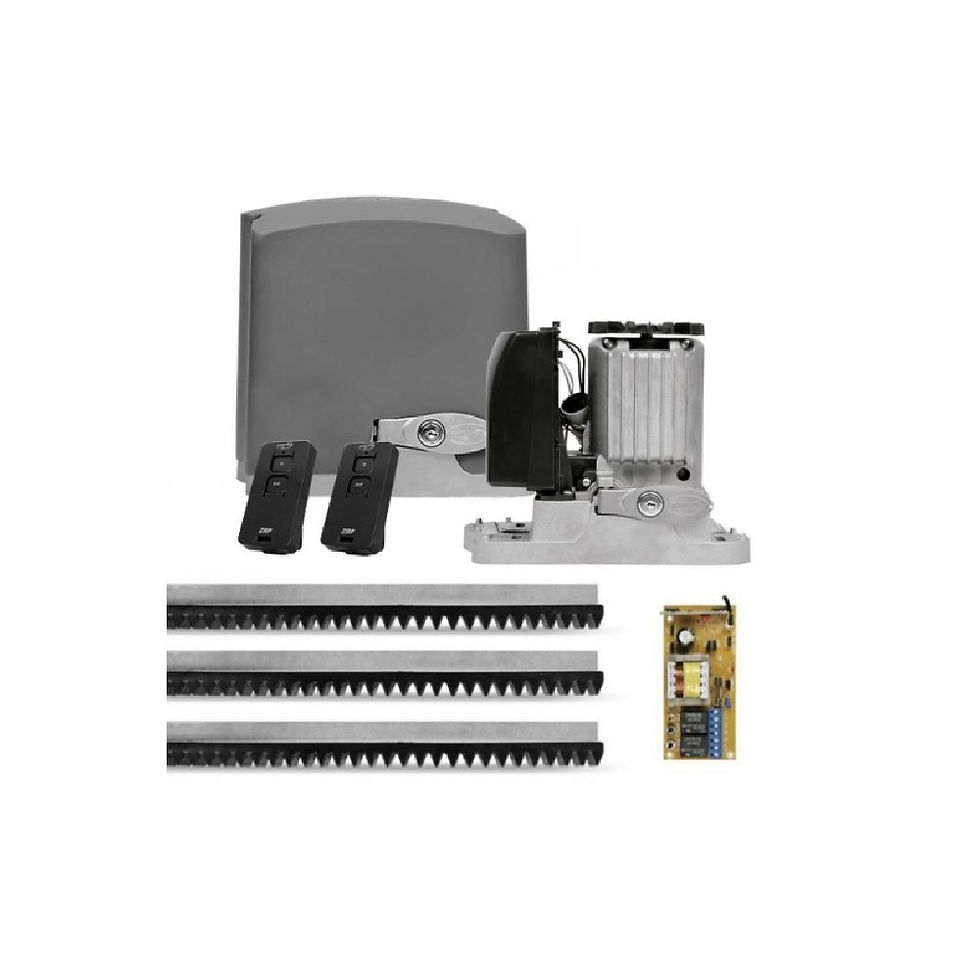 Motor de Portão Kit Automatizador Deslizante Custom DZ Rio Turbo 1/4 HP - PPA