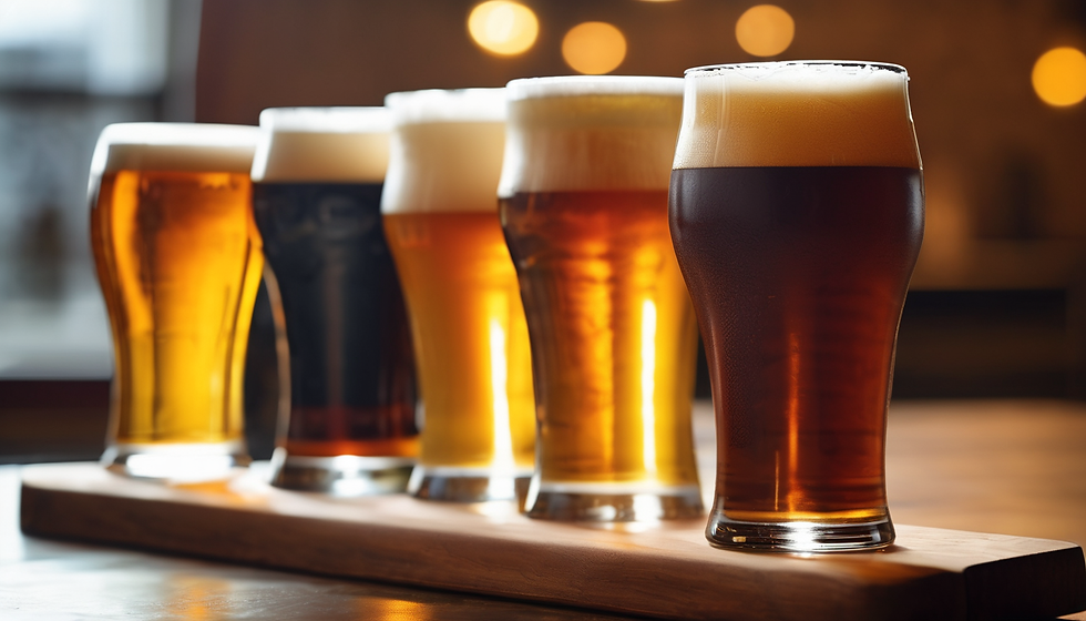 Lokale bierproeverij en brouwerij-meeting