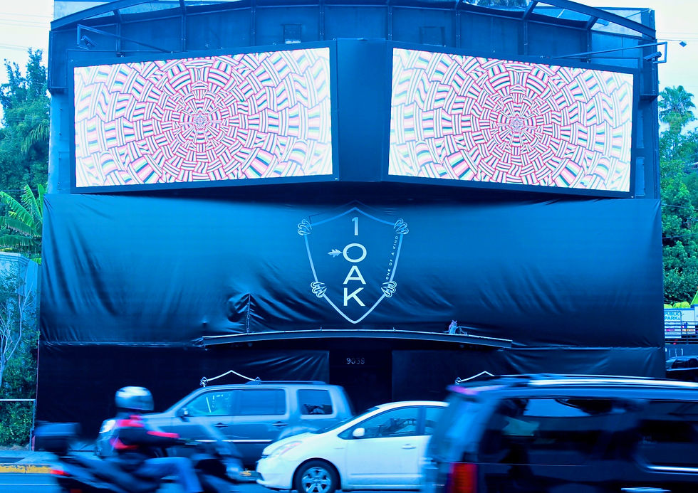 Michael Weber on Sunset Strip