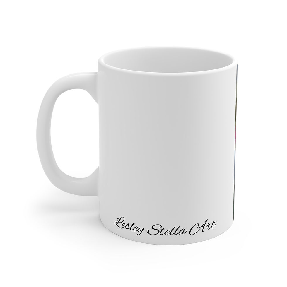 Thumbnail: Floral Symphony Mug | Botanical Art Ceramic Coffee Cup