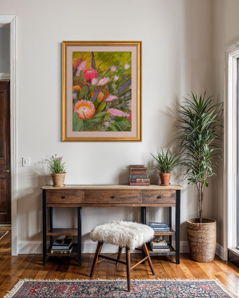 Protea in room