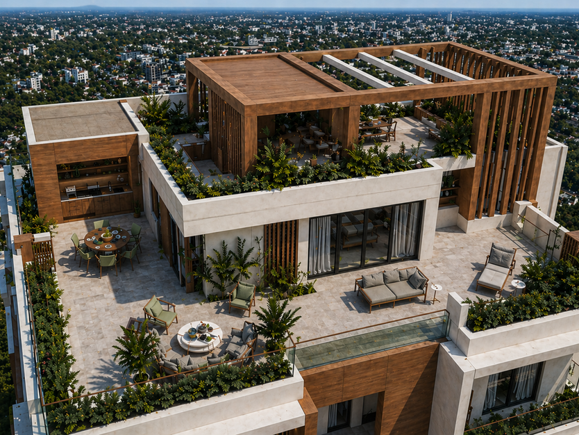 Not a Penthouse. A Sky Villa.