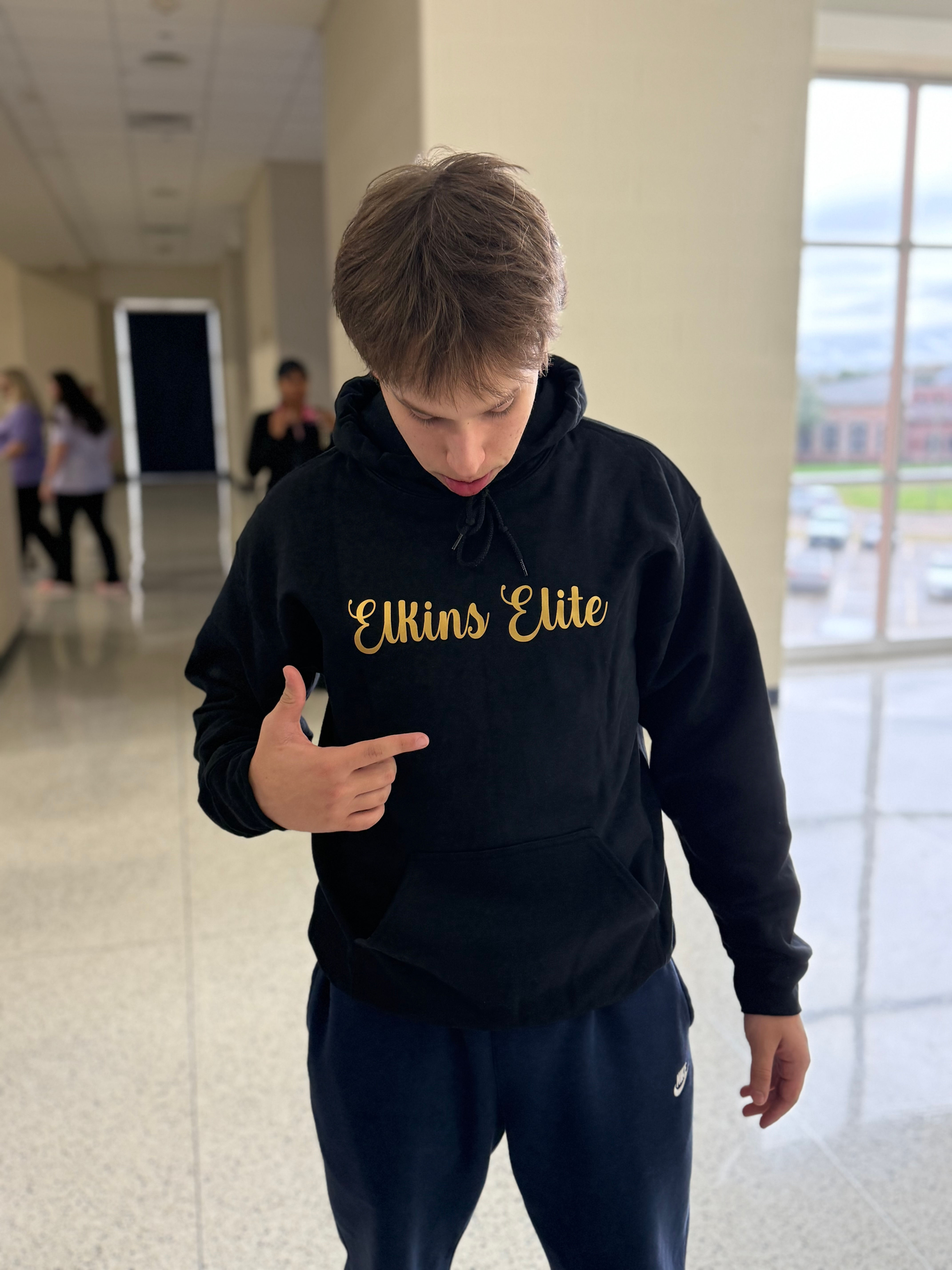 Elite or JV Sapphires Hoodie-Shimmer
