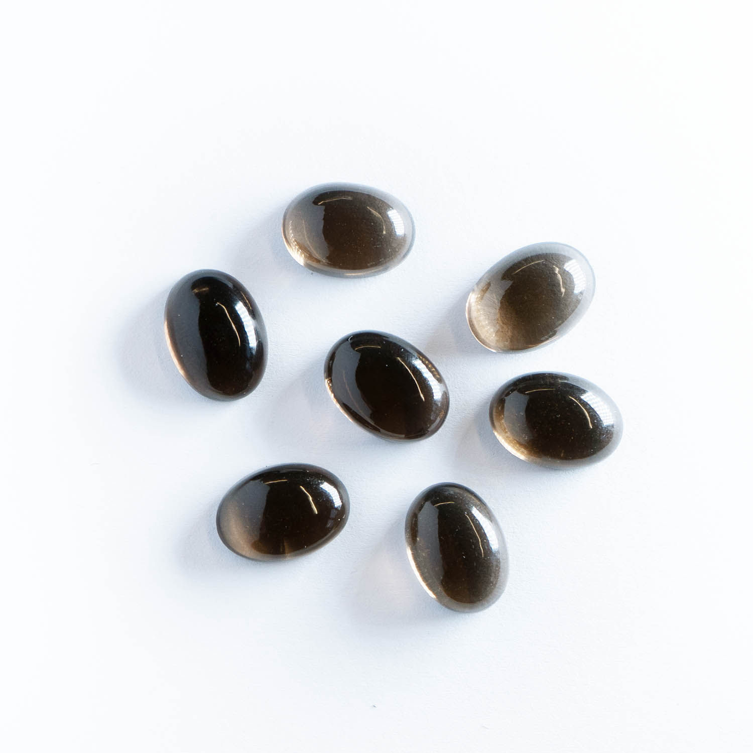 Smokey Quartz Cabochon, Oval
