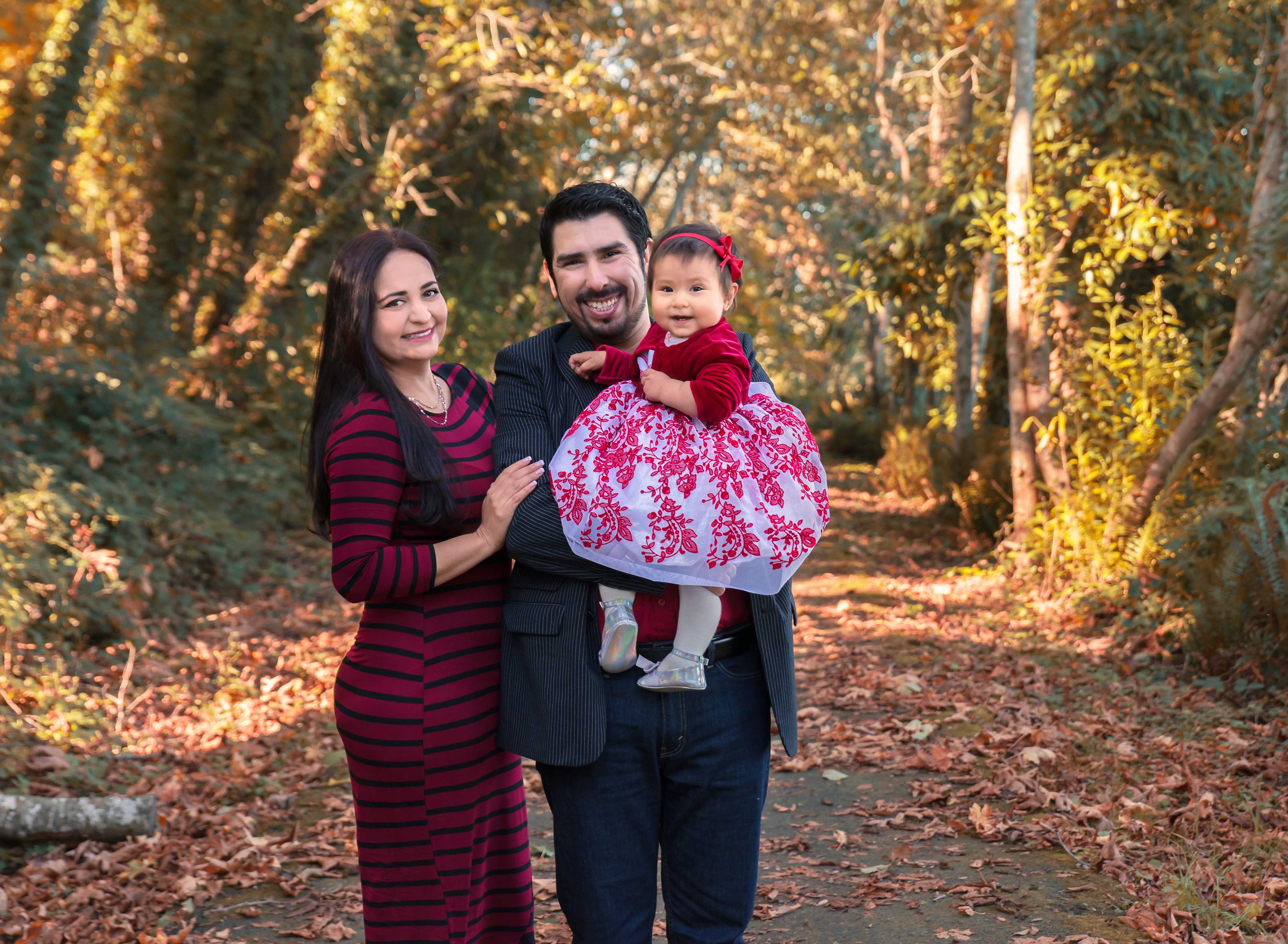 Family of three