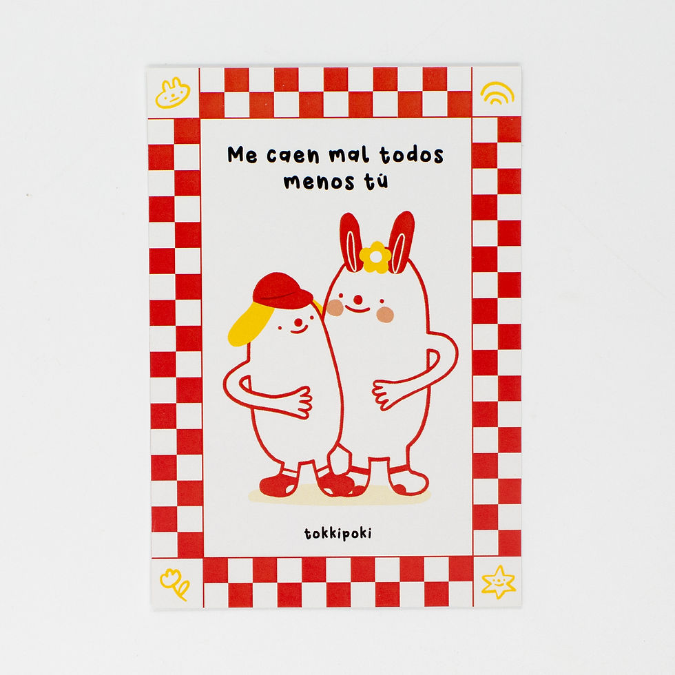 Miniatura: Tarjeta Me caen mal todos menos tú