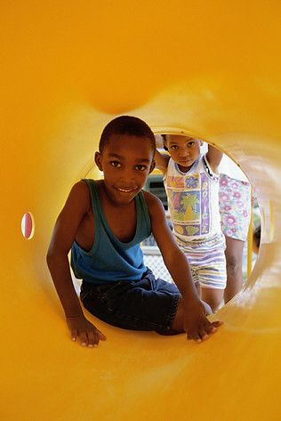 Playing in a Tunnel