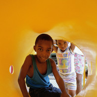 Playing in a Tunnel