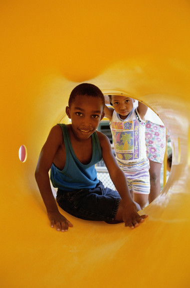Playing in a Tunnel