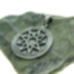 9 Pointed Star - 925 Sterling Silver Pendant