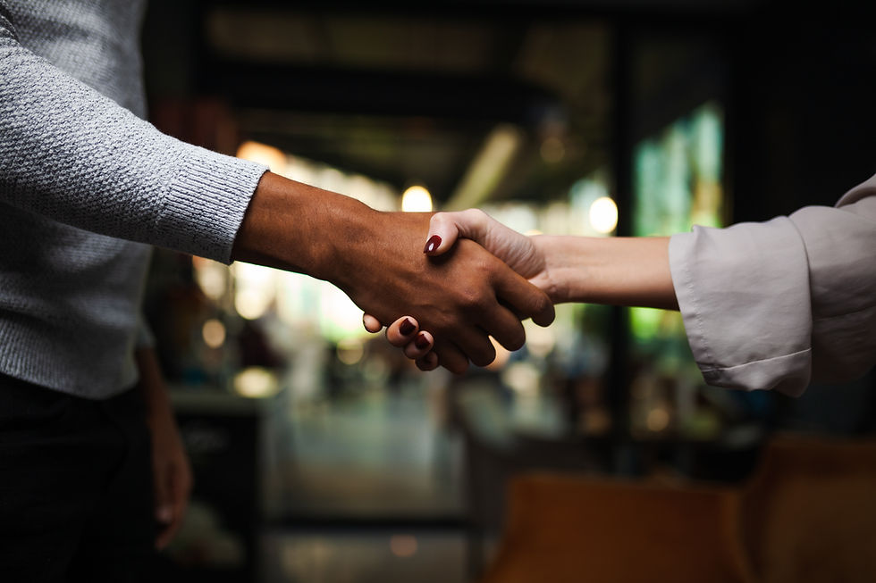 photo of handshake