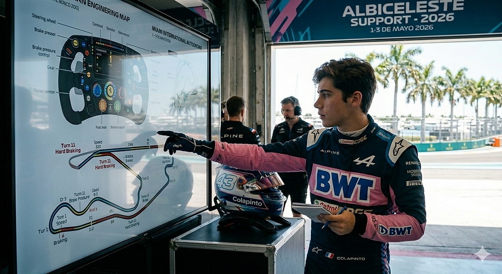 ¿Cuándo vuelve a correr Franco Colapinto? Fecha y horarios del GP de Miami 2026