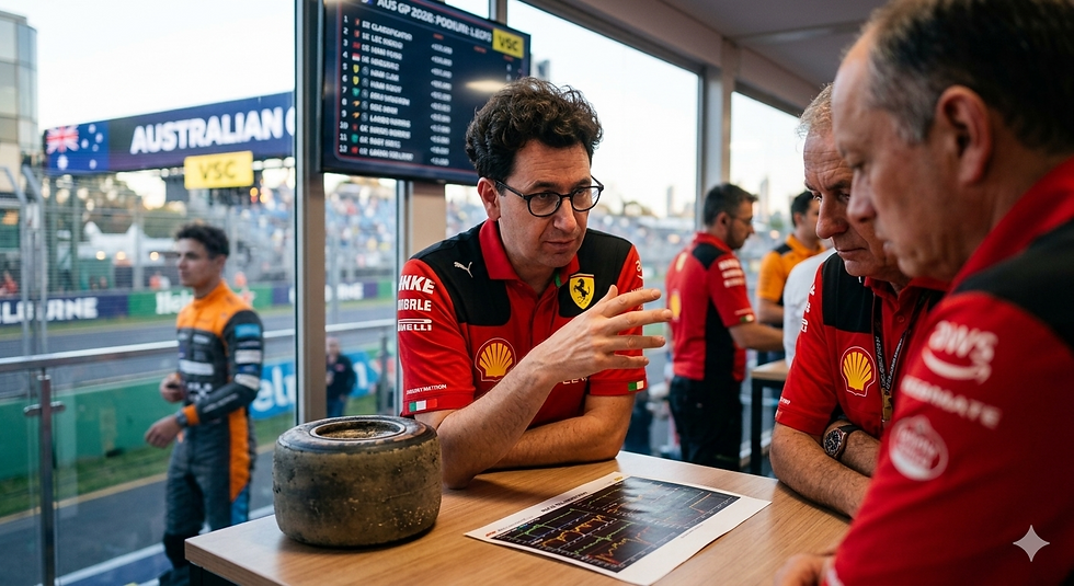 F1 2026: ¿Ferrari dejó pasar la victoria en Australia por su estrategia?
