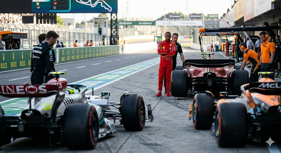 Hamilton advierte: Ferrari es la tercera fuerza detrás de Mercedes y McLaren
