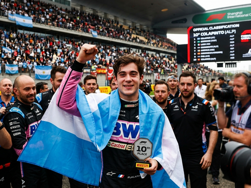 Colapinto en GP de China: El hito histórico que igualó a Reutemann tras 44 años