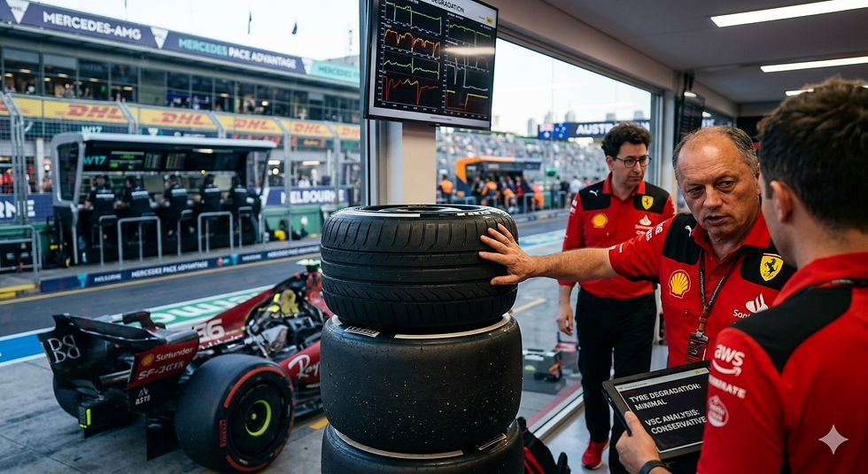 F1 2026: ¿Ferrari dejó pasar la victoria en Australia por su estrategia?