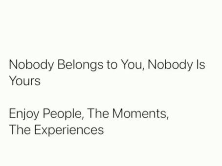 Don't Miss Out on What's Already In Front Of You .